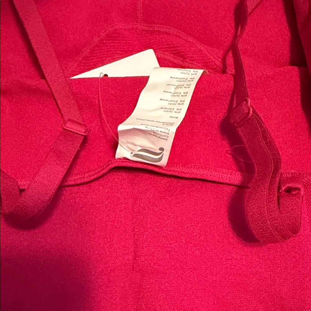 Fabletics SculptKnit Jumpsuit in Vibrant Pink Women’s size medium NWT - Picture 6 of 7
